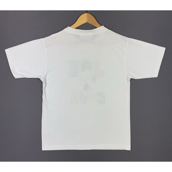 Rare True Vintage Snoopy Joe Cool Peanuts Art TV Cartoon Show White Tee Promo - Picture 2 of 11